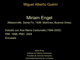 Miriam Engel
