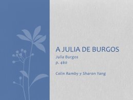 A Julia de Burgos