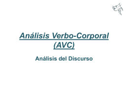 Análisis Verbo-Corporal (AVC) - Juan Angel Anta
