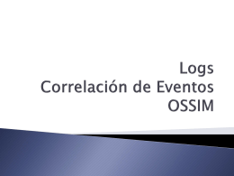 Logs Correlación de Eventos OSSIM