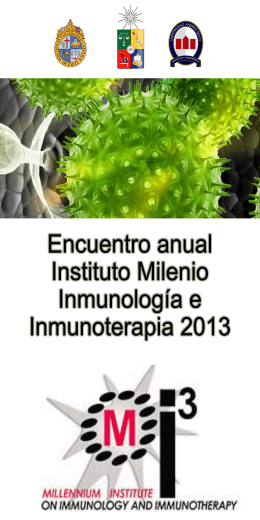 Presentación de PowerPoint - IMII – Instituto Milenio en Inmunología