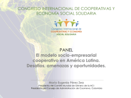 me-perez-panel-chile - congreso internacional de cooperativas