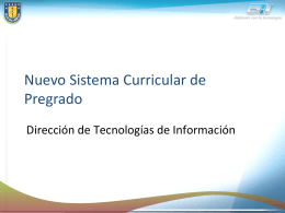 Nuevo Sistema - Universidad de Concepción