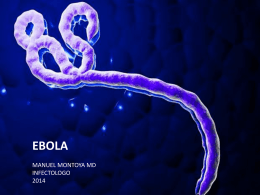 Ébola : información - Gerencia Regional de Salud de Arequipa