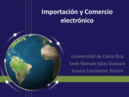 Importación y Comercio electrónico - Sistemas