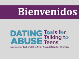 Abuso en el noviazgo - Dating Abuse: Tools for Talking to Teens