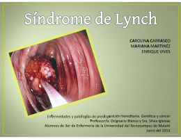 Síndrome de Lynch