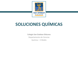soluciones_quimicas - Noticias | SED | Colegio San Esteban