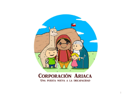 ONG Corporación Ariaca, Una Puerta Nueva a la Discapacidad.