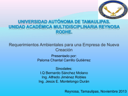 Universidad Autónoma de Tamaulipas. Unidad Académica