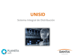 DANTIA Presentación UNISID