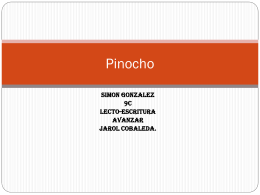 Pinocho - ticbello2jarol
