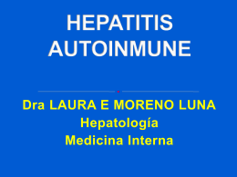 HEPATITIS AUTOINMUNE