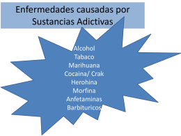 Sustancias adictivas