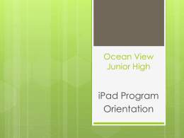 Ocean View Junior High - Ocean View School District