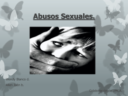 Qué es abuso sexual? - Ninos sin Fronteras