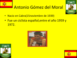 Antonio Gómez del Moral