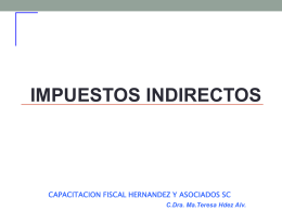 Diapositiva 1 - Capacitación Fiscal Hernandez y Asociados