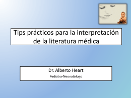 TICS PRACTICO - LITERATURA MEDICA