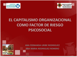 Capitalismo Organizacional - UPB