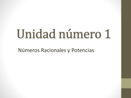 Unidad número 1 - Colegio Dario Salas