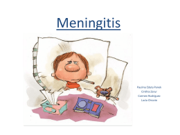 Meningitis bacteriana