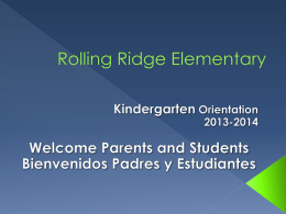 Rolling Ridge Elementary
