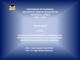 Diapositiva 1 - Repositorio Digital Universidad de Guayaquil
