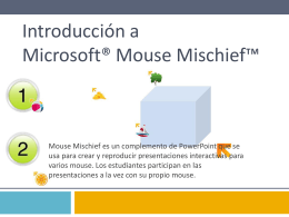 Reproducir la presentación con diapositivas