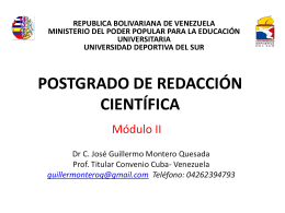 Modulo II