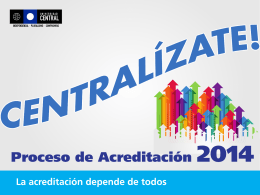 PPT Jornadas Socialización - Universidad Central de Chile