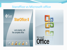 office vs star office