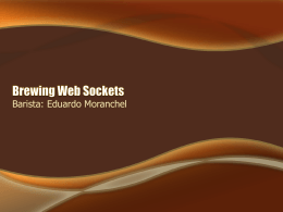 Brewing Web Sockets