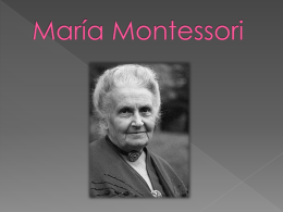 María Montessori