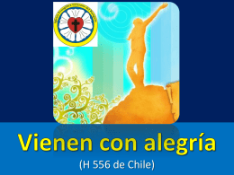 556. vienen con alegría (chile)