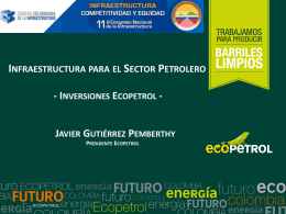 Diapositiva 1 - Congreso Infraestructura
