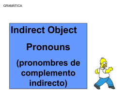 se + indirect object pronouns