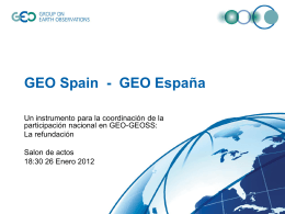 GEO Spain - GeoViQua