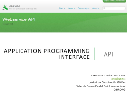 API´s Application Programming Interface