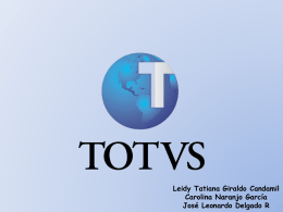 TOTVS CCS AGRESSO – UNIT4 EKON