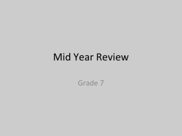 Mid Year Review - fannoneyoms1415