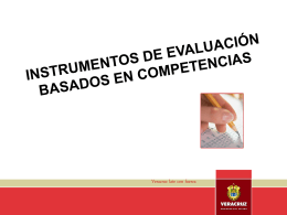 instrumentos evaluacion basados en competencias