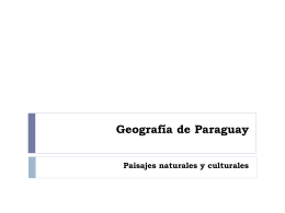 Geografía de Paraguay 8 mayo