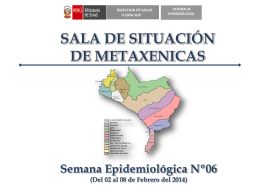 Diapositiva 1 - Dirección de Salud II
