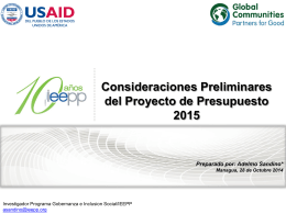 Presentación de PowerPoint