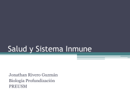 Salud y Sistema Inmune