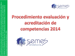 PEAC 2014 - SEMES Andalucía