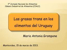 Diapositiva 1 - Cámara de Industrias del Uruguay