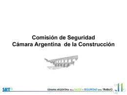 Diapositiva 1 - Cámara Argentina de la Construcción