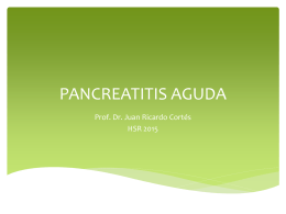 Pancreatitis Aguda Dr. Merlo
